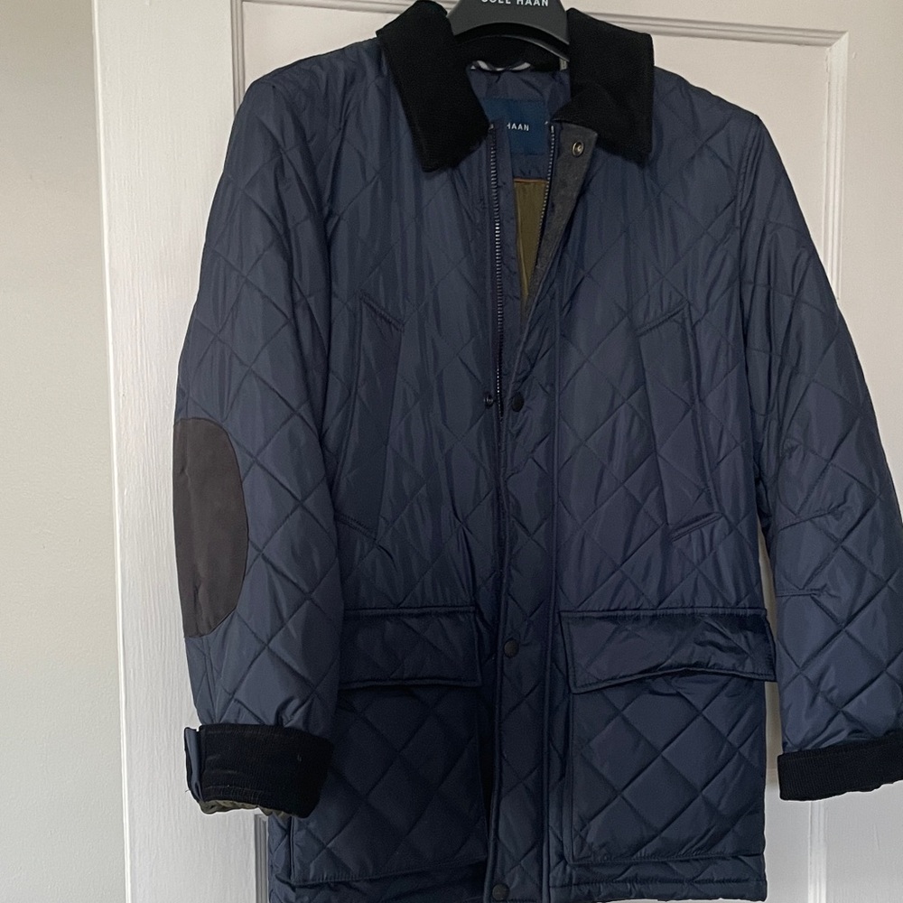 Cole Haan Quilted Jacket navy S